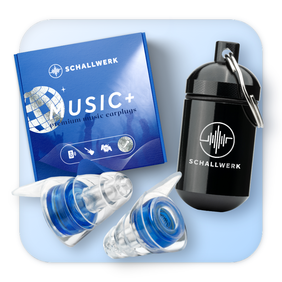 Music+ | Bouchons d'oreilles de protection auditive pour concerts et musiciens