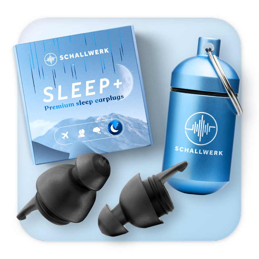 SCHALLWERK Sleep+ Ohrstöpsel zum Schlafen