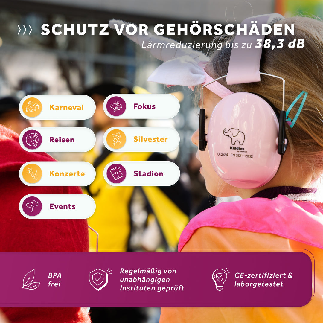 SCHALLWERK® Kiddies | Hearing protection for children