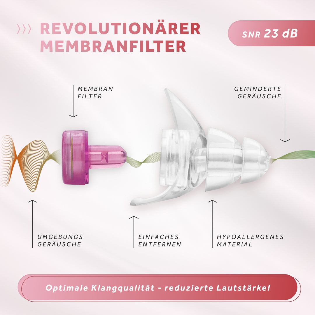 SCHALLWERK Women+ | earplugs for women