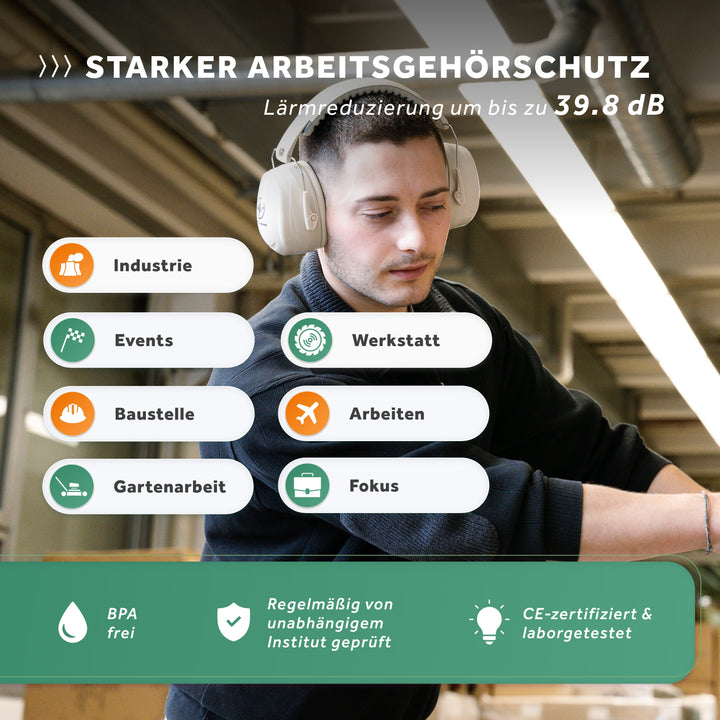 SCHALLWERK® Work+ | Work hearing protection