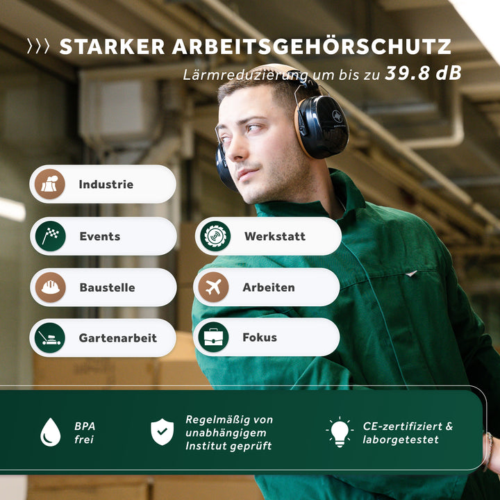 SCHALLWERK® Work+ | Work hearing protection