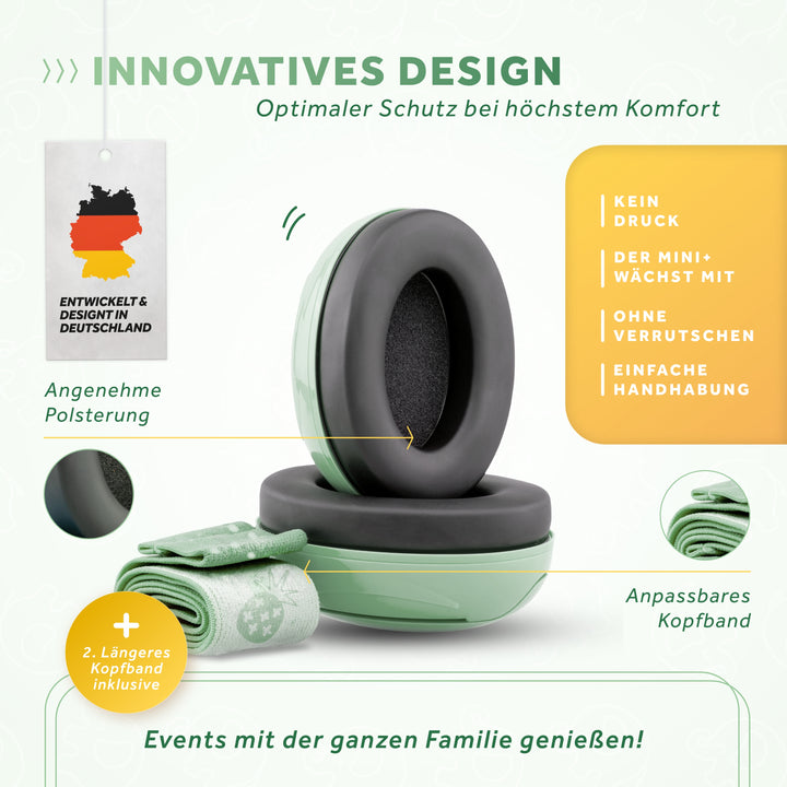 SCHALLWERK® Mini+ | Hearing protection for very small heads