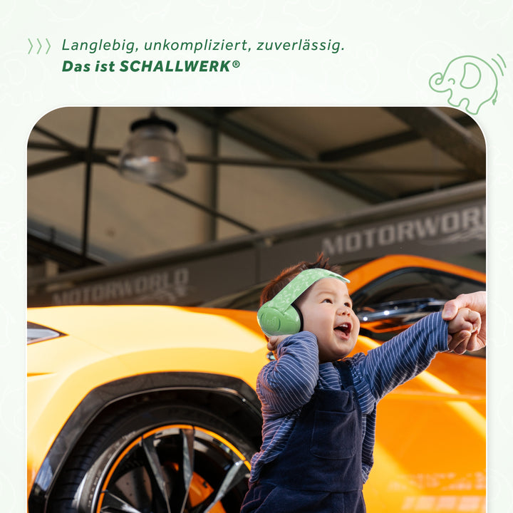 SCHALLWERK® Mini+ | Hearing protection for very small heads