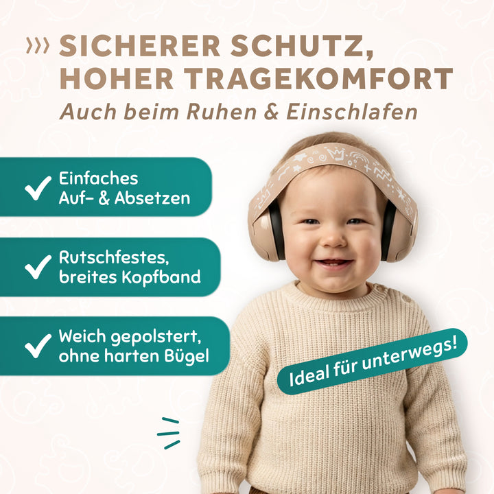 SCHALLWERK® Mini+ | Hearing protection for very small heads