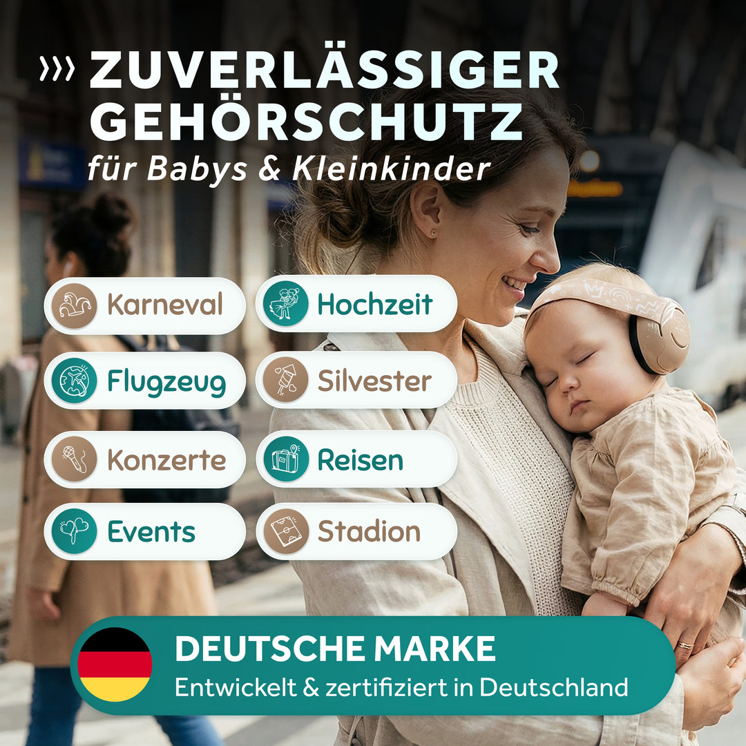 SCHALLWERK® Mini+ | Hearing protection for very small heads
