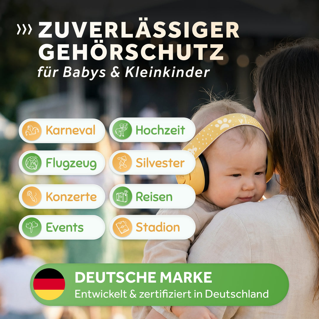 SCHALLWERK® Mini+ | Hearing protection for very small heads