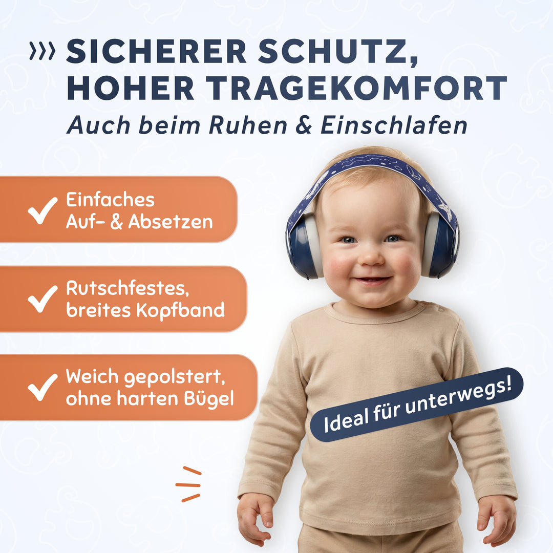 SCHALLWERK® Mini+ | Hearing protection for very small heads