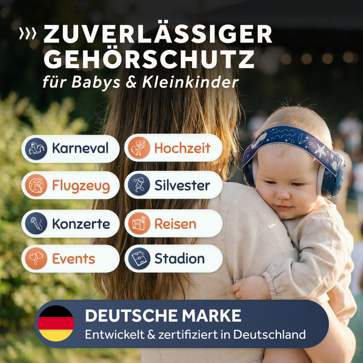 SCHALLWERK® Mini+ | Hearing protection for very small heads