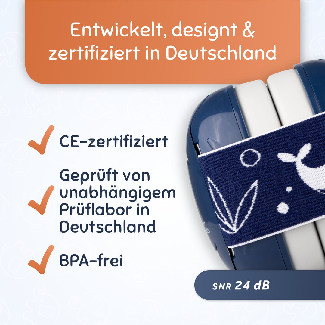 SCHALLWERK® Mini+ | Hearing protection for very small heads