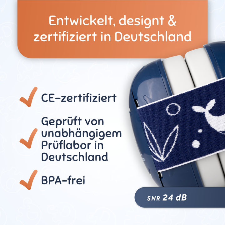 SCHALLWERK® Mini+ | Hearing protection for very small heads