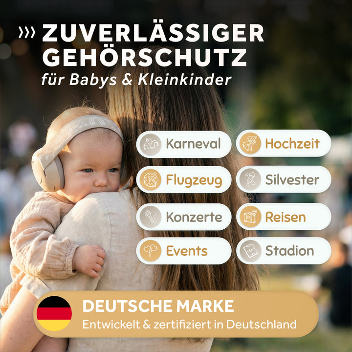 SCHALLWERK® Mini+ | Hearing protection for very small heads
