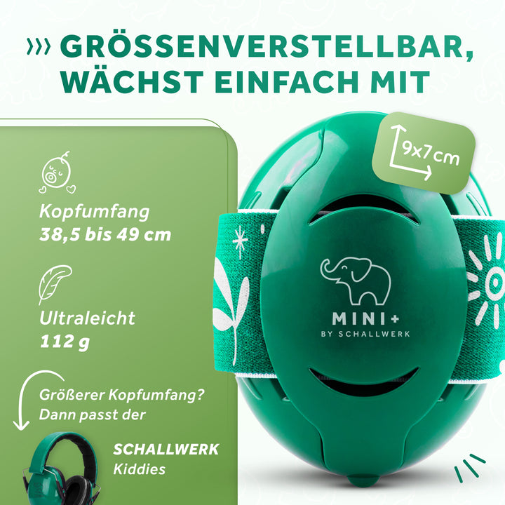 SCHALLWERK® Mini+ | Hearing protection for very small heads