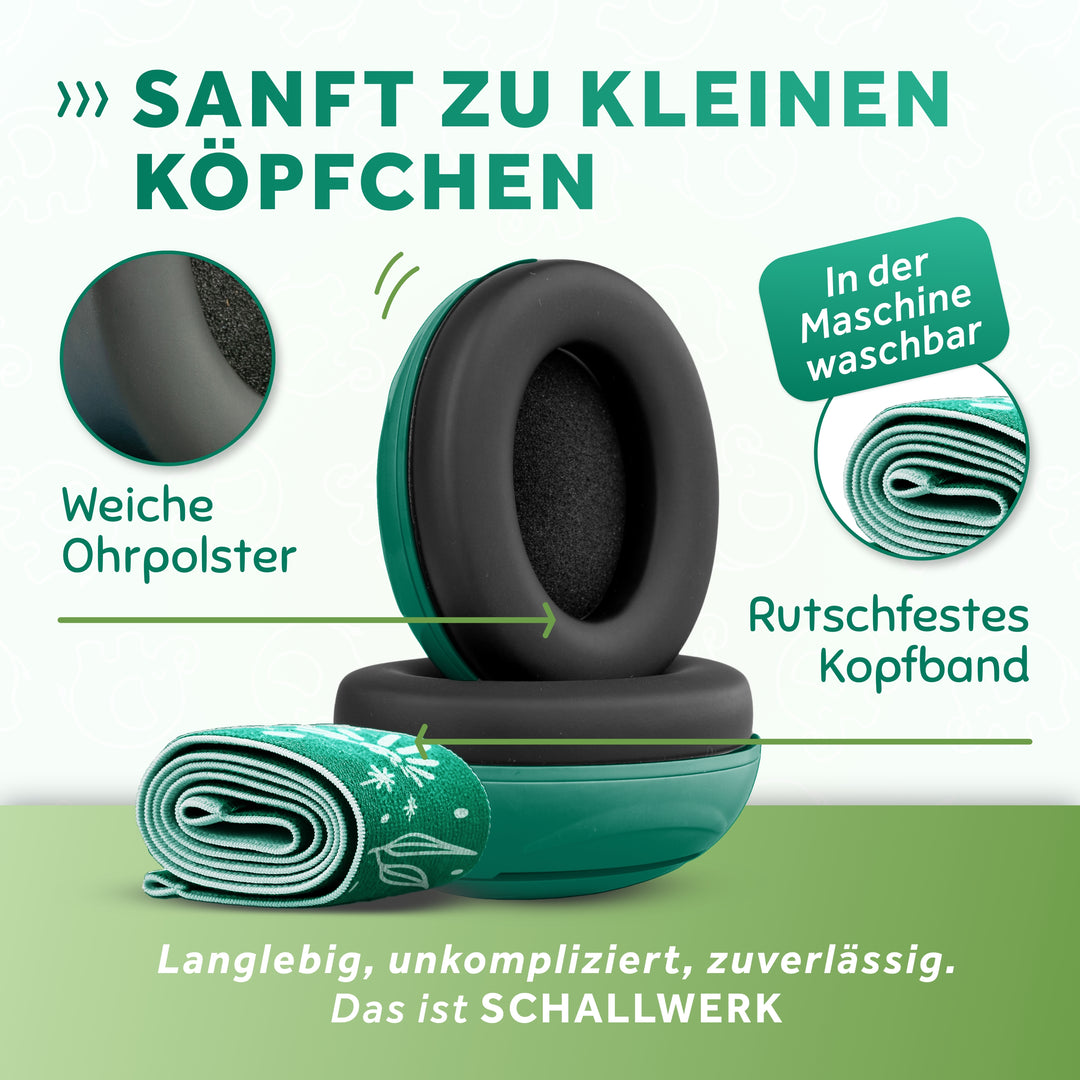 SCHALLWERK® Mini+ | Hearing protection for very small heads
