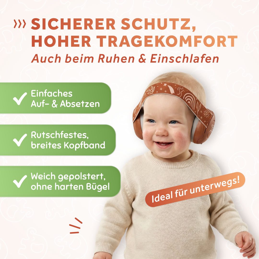 SCHALLWERK® Mini+ | Hearing protection for very small heads