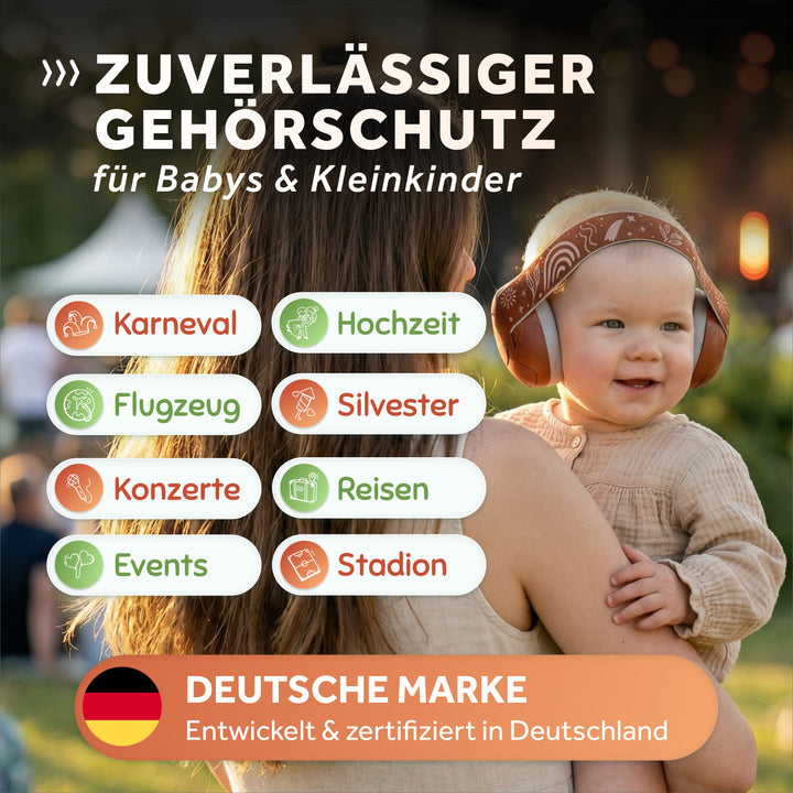 SCHALLWERK® Mini+ | Hearing protection for very small heads