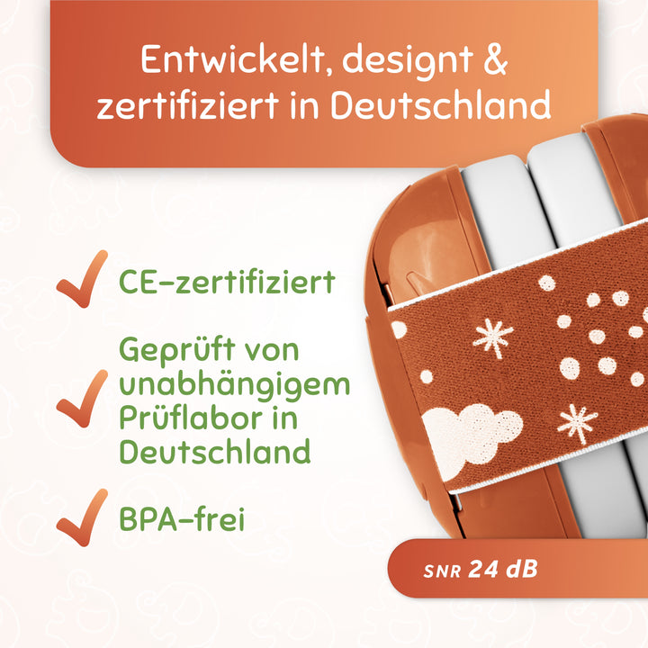 SCHALLWERK® Mini+ | Hearing protection for very small heads
