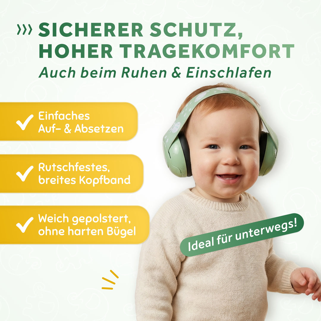 SCHALLWERK® Mini+ | Hearing protection for very small heads