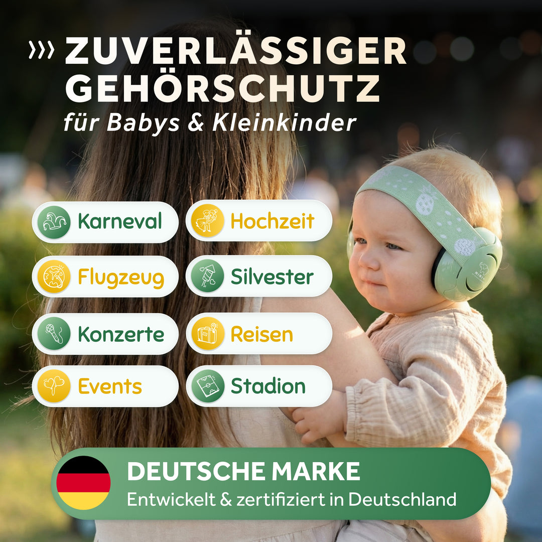 SCHALLWERK® Mini+ | Hearing protection for very small heads