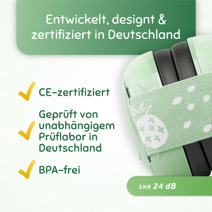 SCHALLWERK® Mini+ | Hearing protection for very small heads