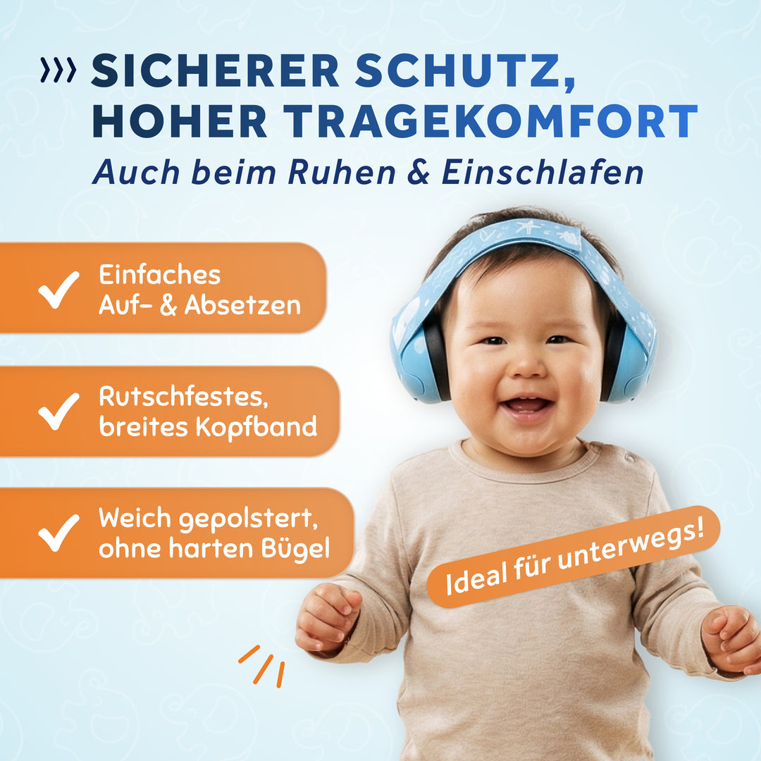 SCHALLWERK® Mini+ | Hearing protection for very small heads
