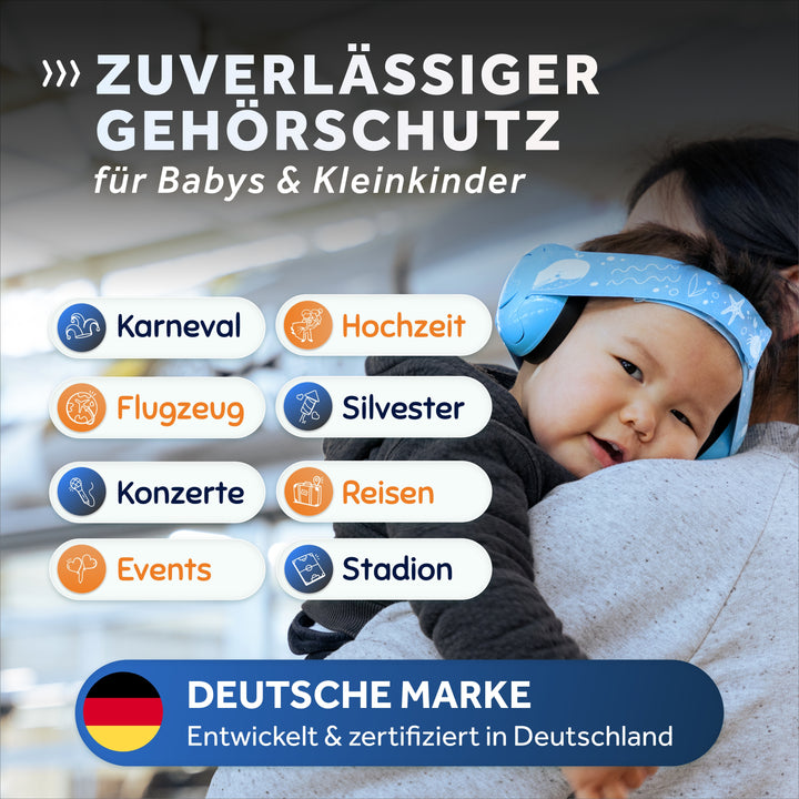 SCHALLWERK® Mini+ | Hearing protection for very small heads