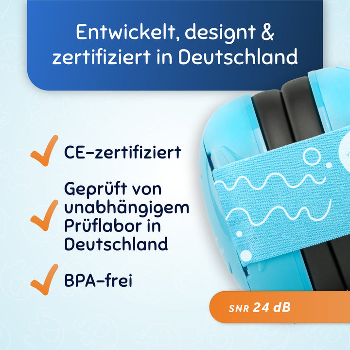 SCHALLWERK® Mini+ | Hearing protection for very small heads