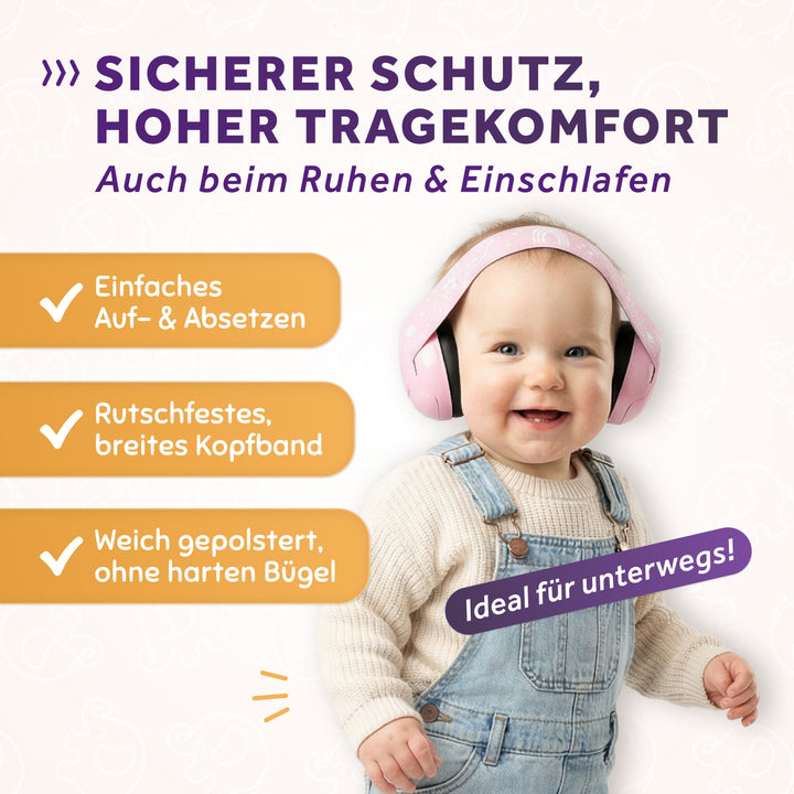 SCHALLWERK® Mini+ | Hearing protection for very small heads