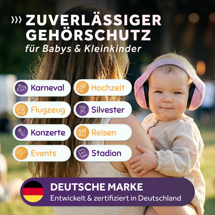 SCHALLWERK® Mini+ | Hearing protection for very small heads