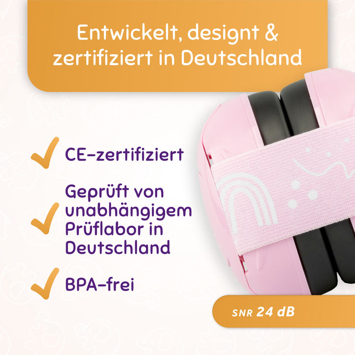 SCHALLWERK® Mini+ | Hearing protection for very small heads