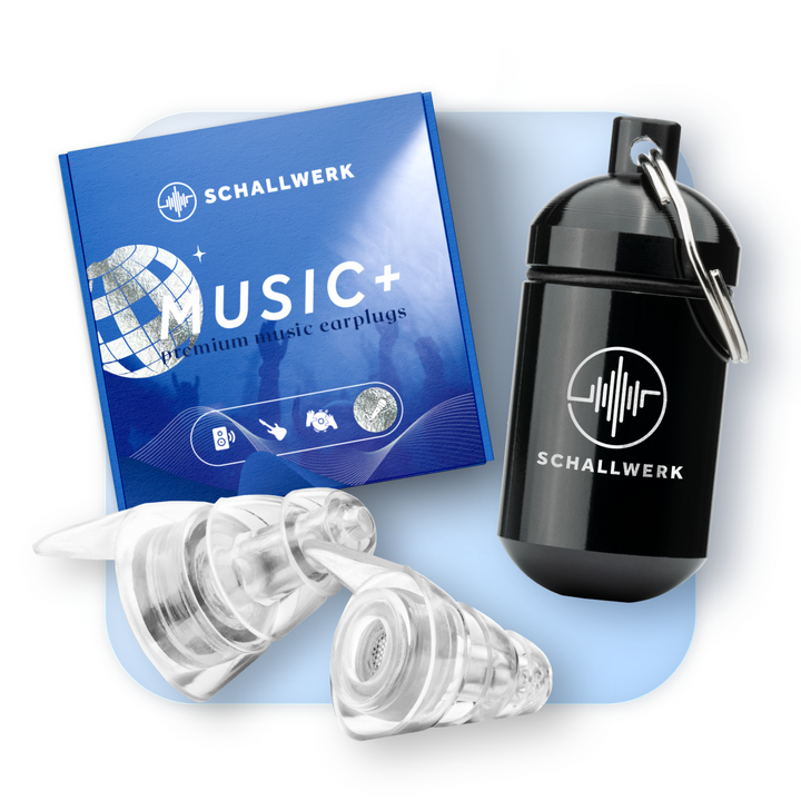 Music+ | Bouchons d'oreilles de protection auditive pour concerts et musiciens