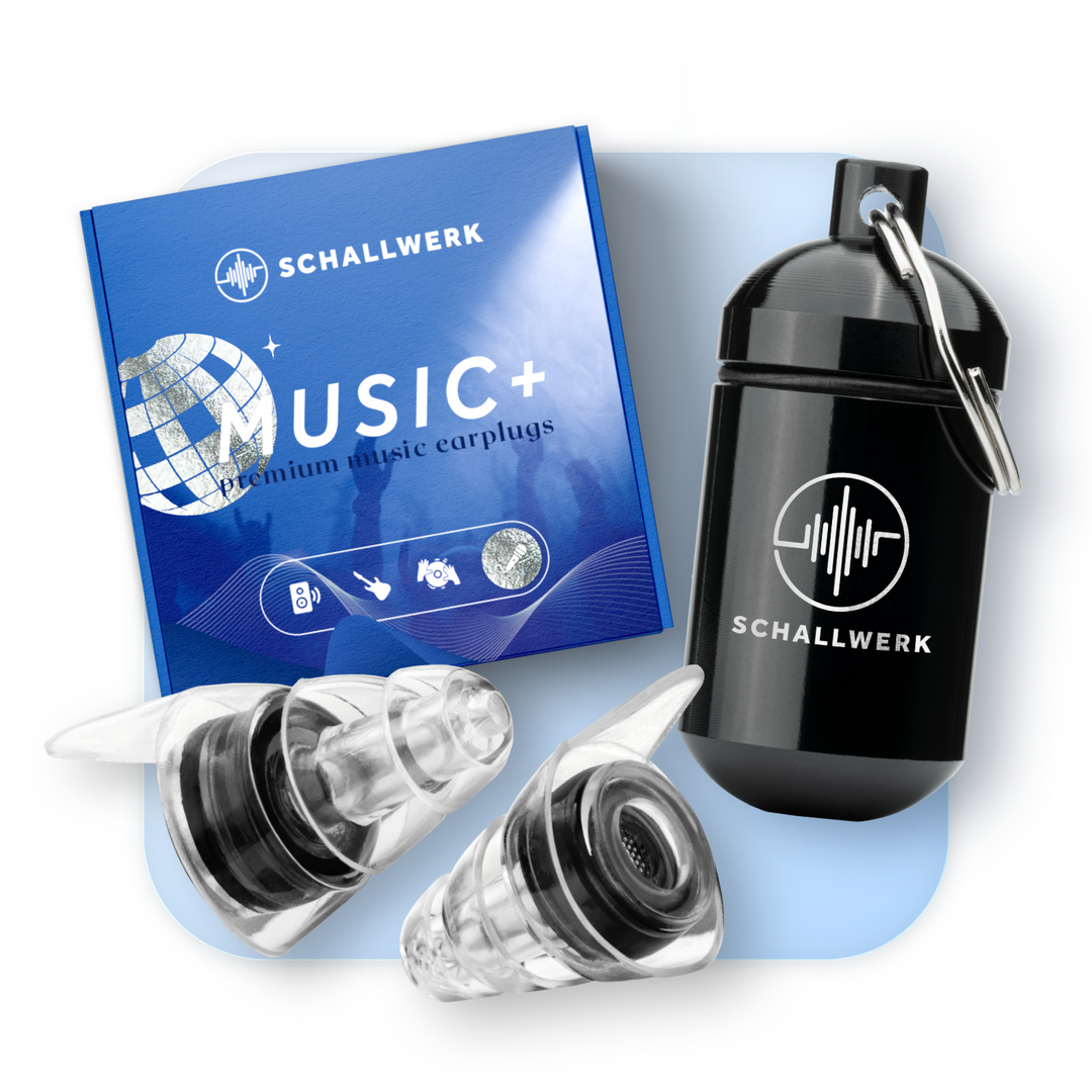Music+ | Bouchons d'oreilles de protection auditive pour concerts et musiciens