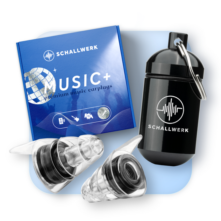 Music+ | Bouchons d'oreilles de protection auditive pour concerts et musiciens