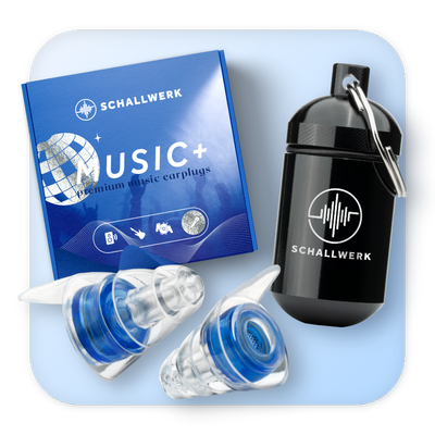 SCHALLWERK® Music+ | earplugs for concerts