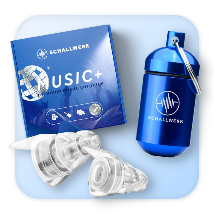 Music+ | Bouchons d'oreilles de protection auditive pour concerts et musiciens