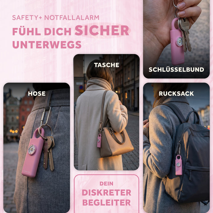 Safety+ | Taschenalarm Schlüsselanhänger