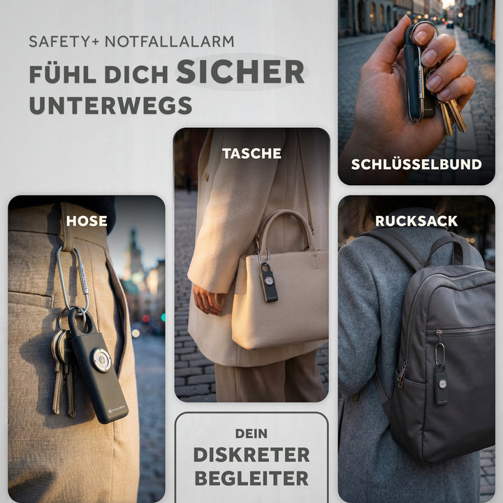 Safety+ | Taschenalarm Schlüsselanhänger