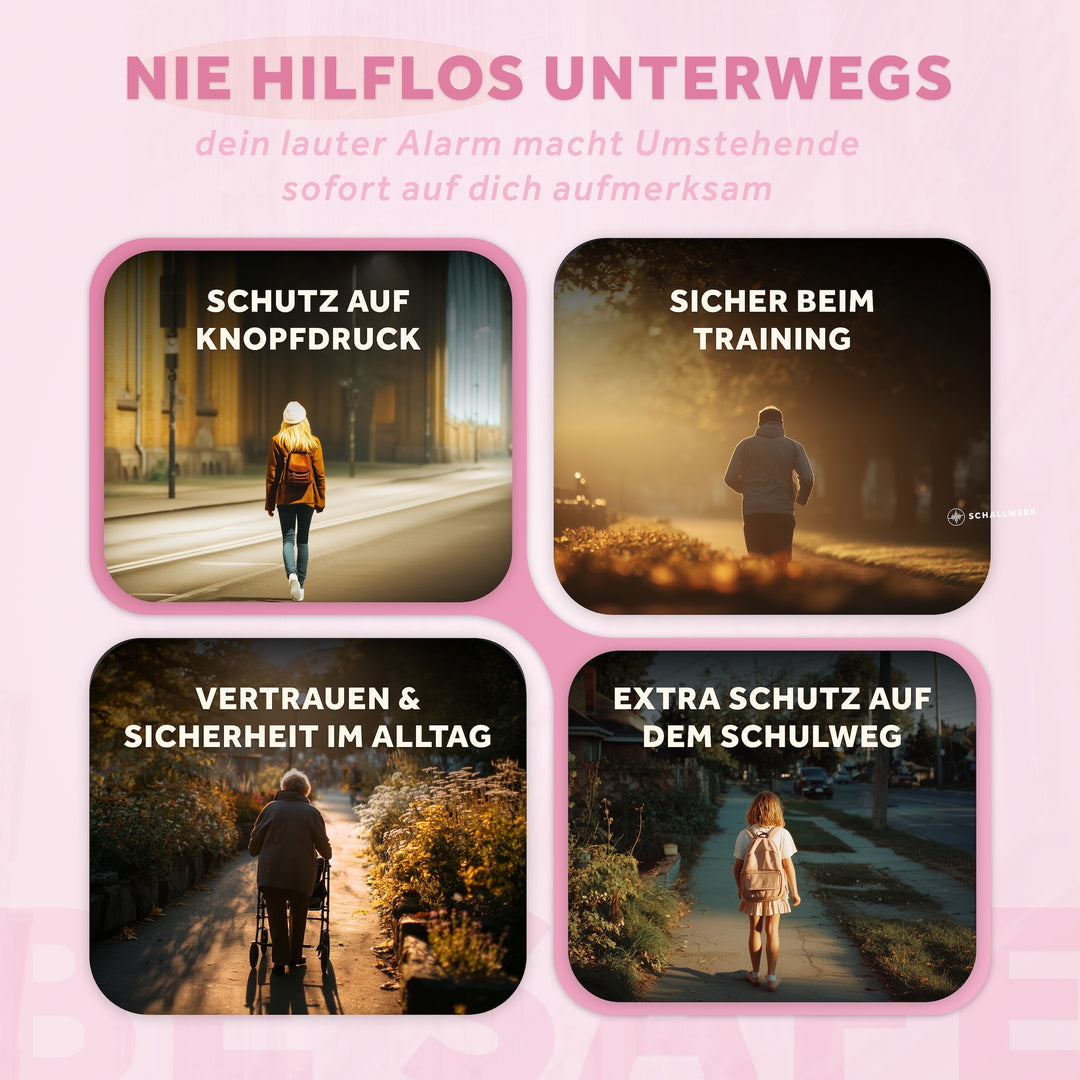Safety+ | Taschenalarm Schlüsselanhänger