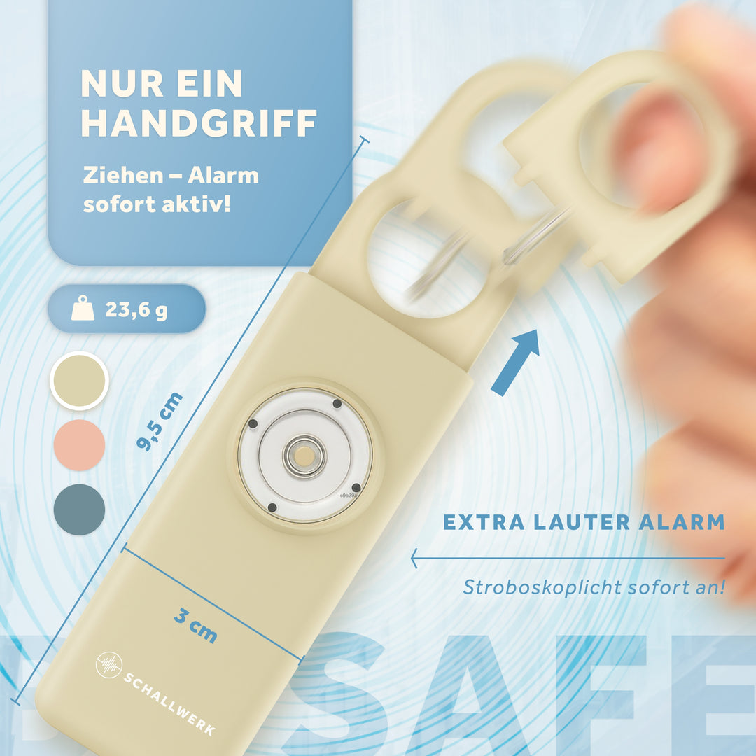 Safety+ | Porte-clés d'alarme d'urgence