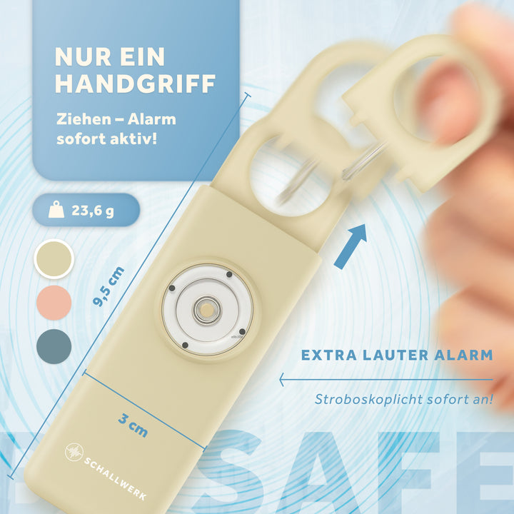 Safety+ | Porte-clés d'alarme d'urgence