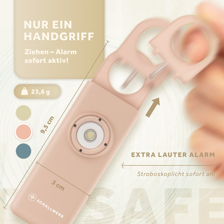 Safety+ | Porte-clés d'alarme d'urgence