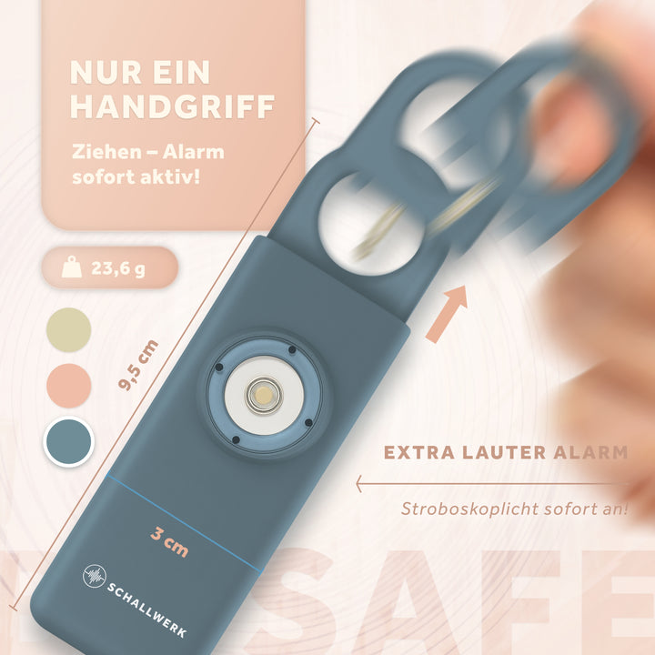 Safety+ | Porte-clés d'alarme d'urgence