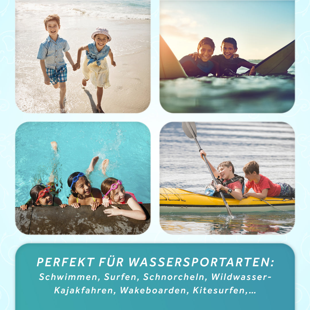 Water+ | Wasserschutz für die Ohren von Kinder & Erwachsenen