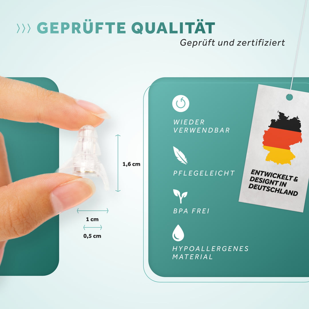 SCHALLWERK Strong+ | earplugs for everyday life