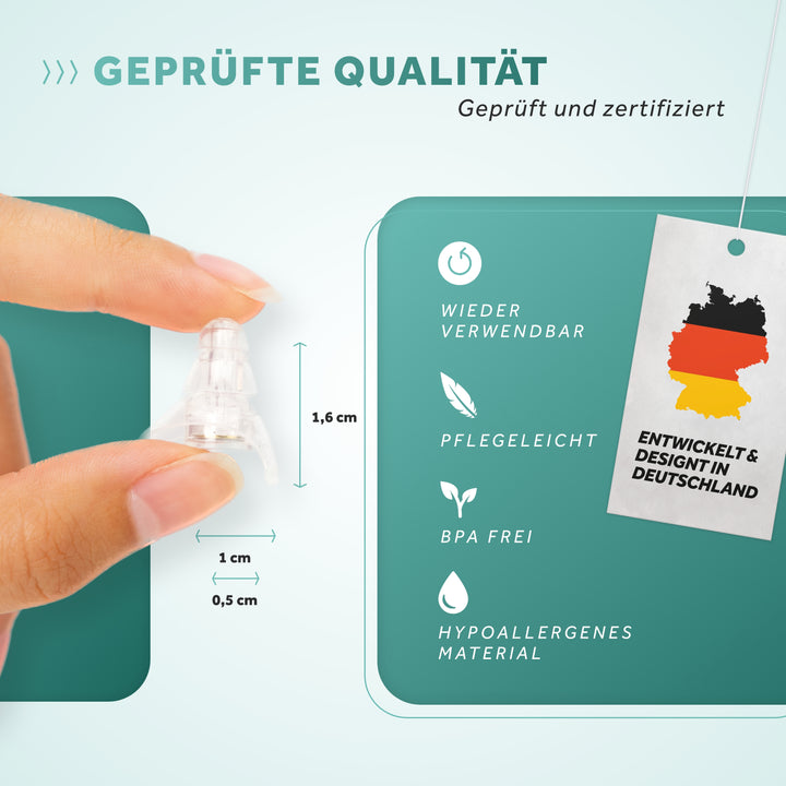 SCHALLWERK Strong+ | earplugs for everyday life