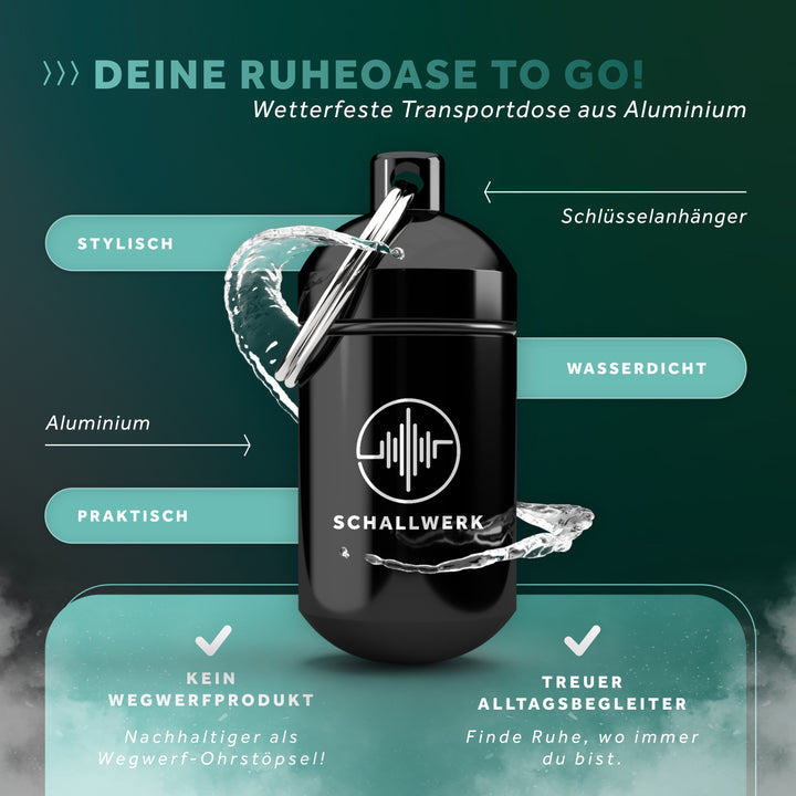 SCHALLWERK Strong+ | earplugs for everyday life