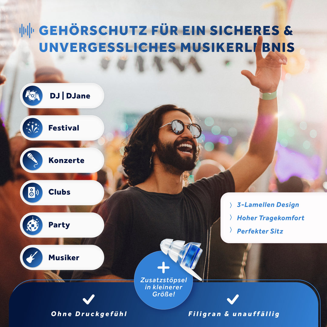 Schallwerk Music Gehörschutz für ein sicheres Musikerlebnis