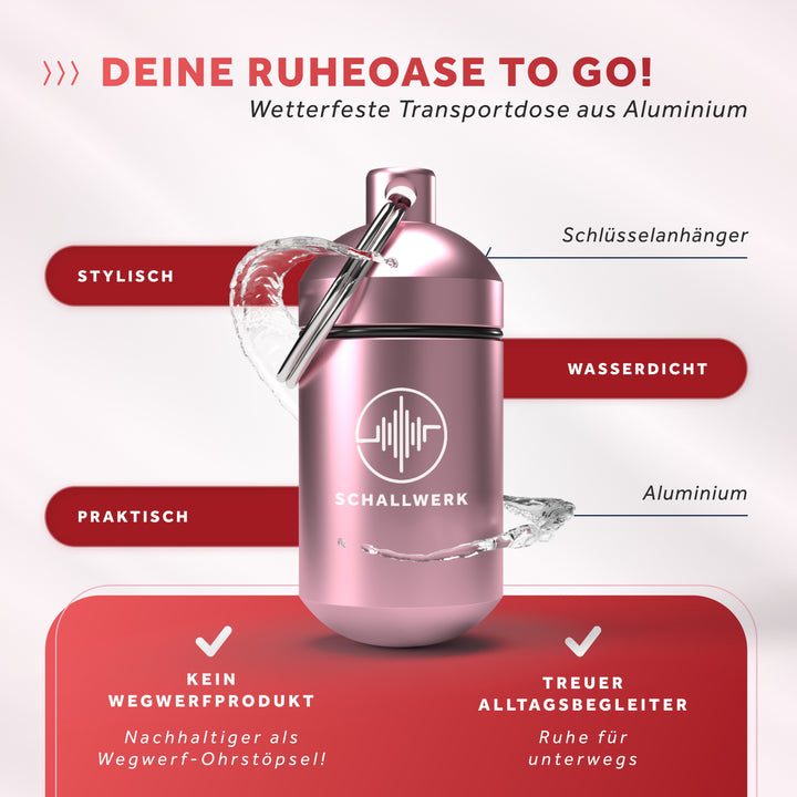 SCHALLWERK Women+ Gehörschutz Ohrstöpsel 